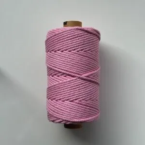 Baby Pink 4mm Twisted