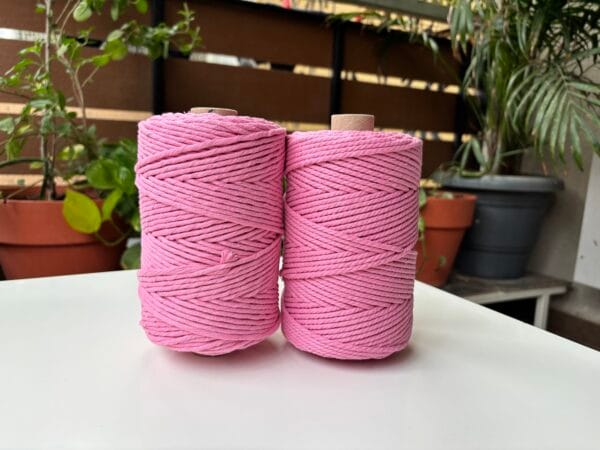 Baby Pink 3mm Single Ply