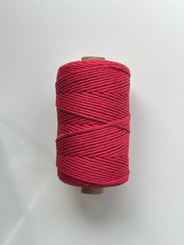 Red 3mm Single Ply