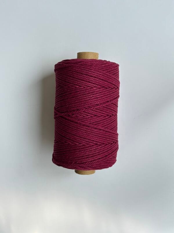 Wine 2mm Twisted