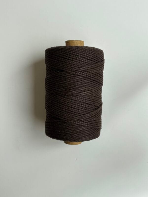 Dark Brown 2mm Twisted