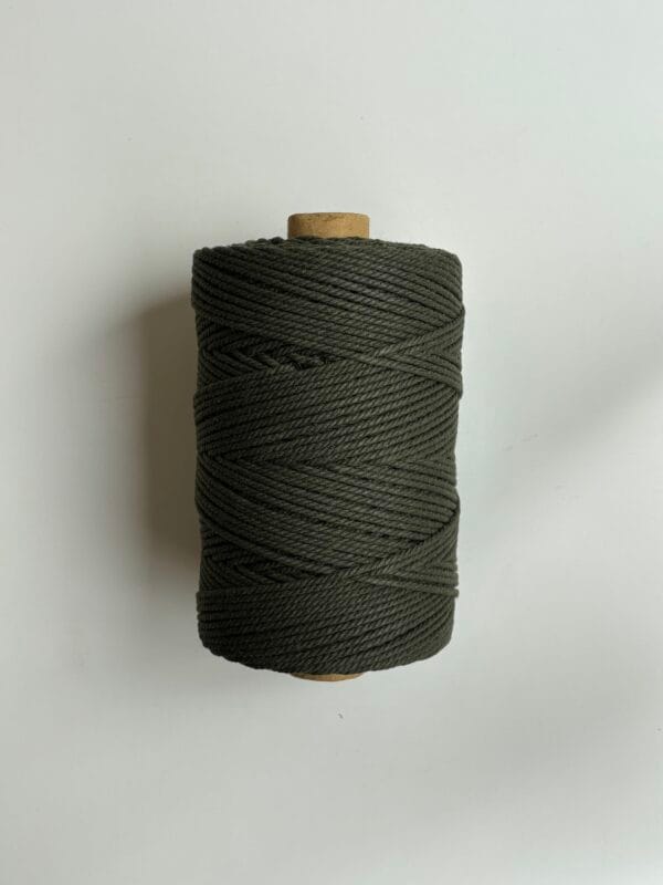 Military Green 2mm Twisted