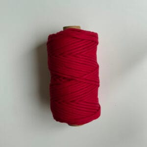 Blood Red 4mm Braided