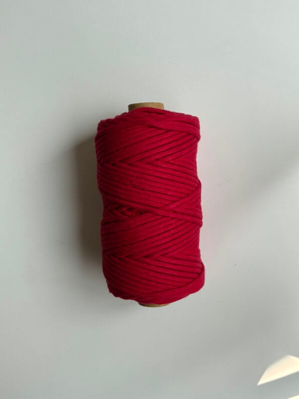 Blood Red 4mm Braided