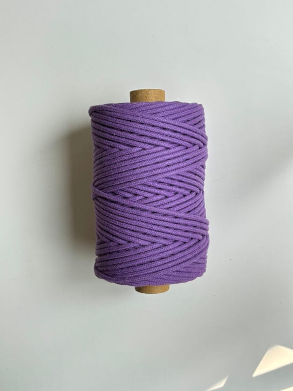 Dark Lavender 4mm Braided