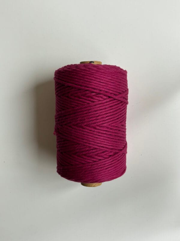 Red Wine 3mm Single Ply