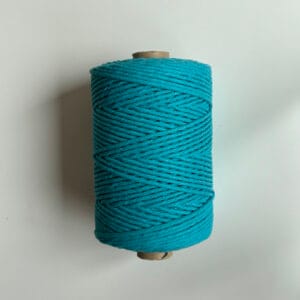 Turquoise Blue 3mm Single Ply