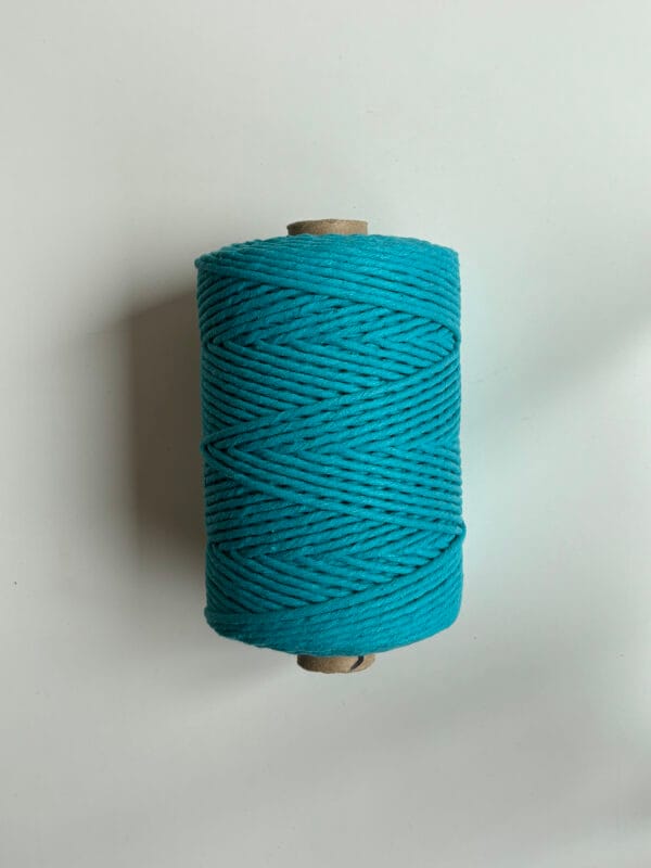 Turquoise Blue 3mm Single Ply