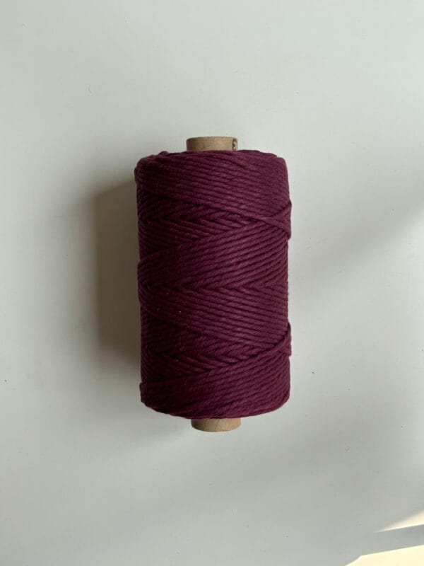 Burgundy 3mm Single Ply