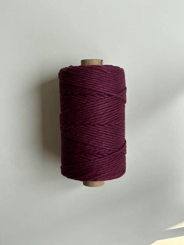 Burgundy 3mm Single Ply