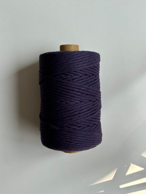 Dark Purple 3mm Single Ply