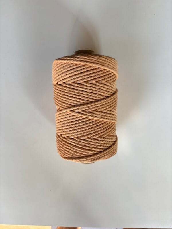 Burly Wood 3mm Twisted