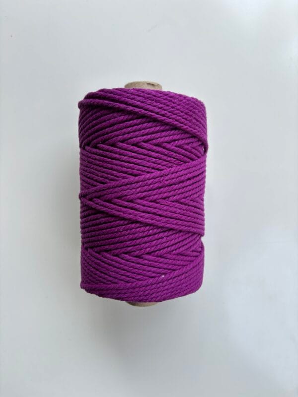 Purple 3mm Twisted