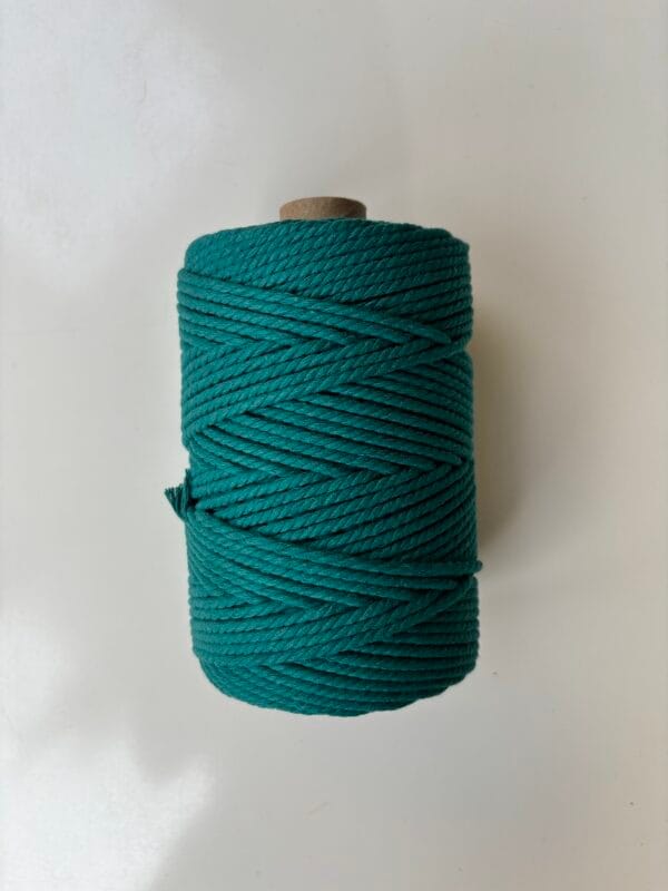 Dark cyan 3mm Twisted