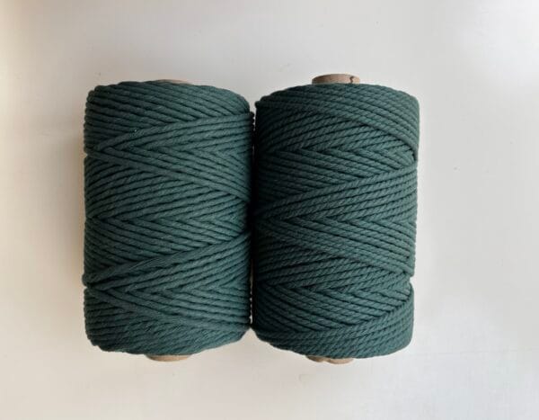 Dark Green 3mm Twisted