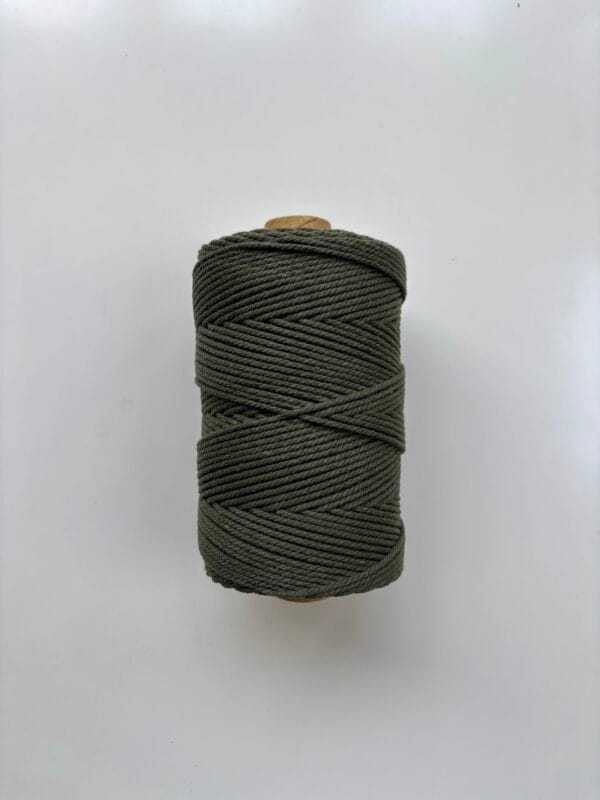 Military Green 2mm Twisted
