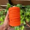 Orange 4mm Twisted