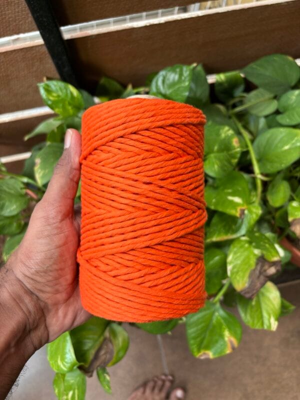 Orange 3mm Single Ply