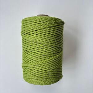 Pistachio Green 4mm Twisted