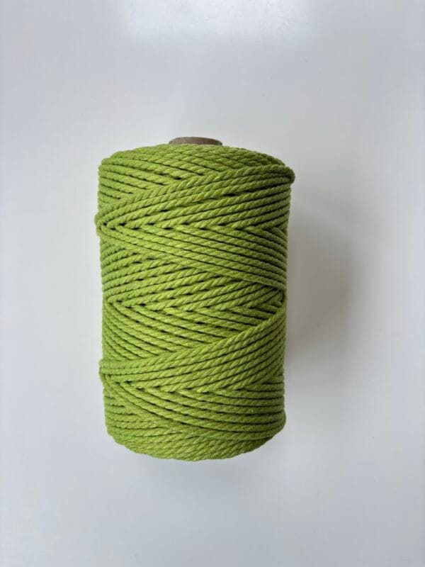 Pistachio Green 3mm Twisted