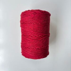 Blood Red 3mm Single Ply