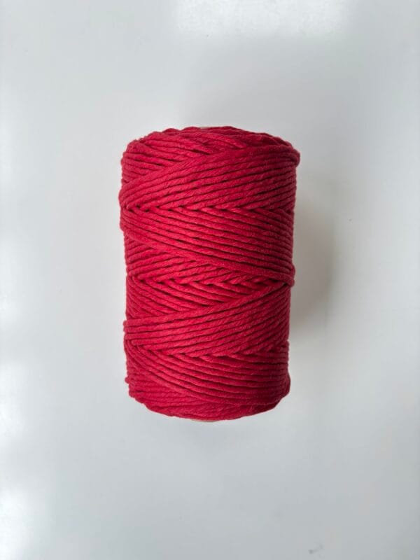 Blood Red 3mm Single Ply
