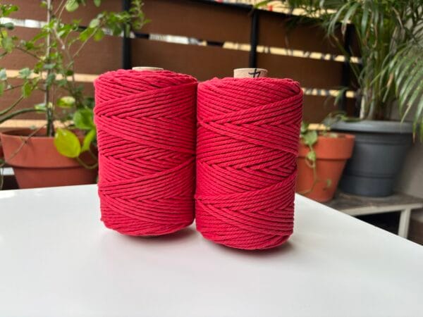 Blood Red 3mm Single Ply