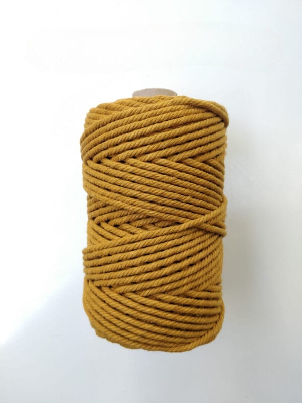 Mustard Yellow 3mm Twisted