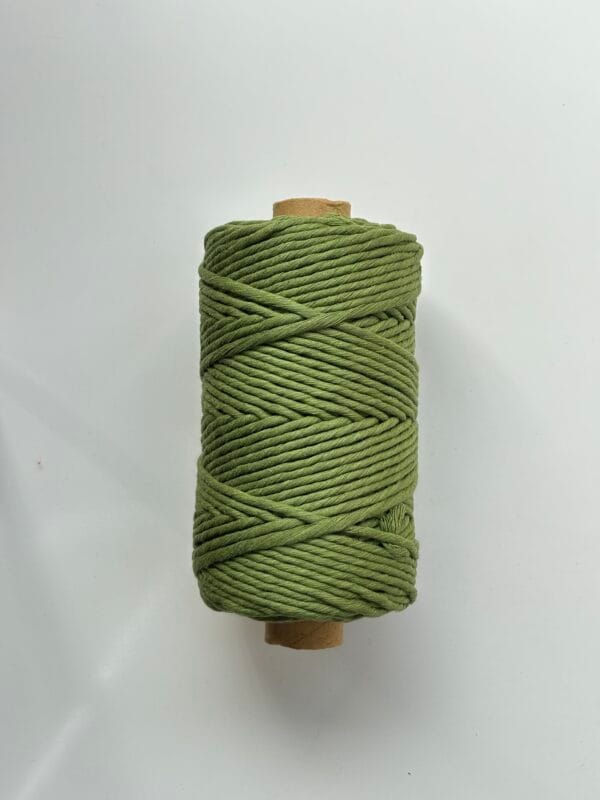 Olive Green 3mm Single Ply