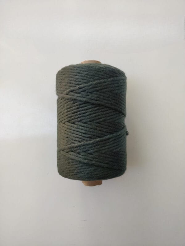 Shiny Dark Green 3mm Single Ply