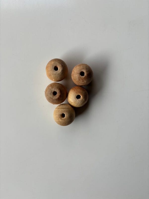 Wooden Beads 20mm - Pack of 10 beads
