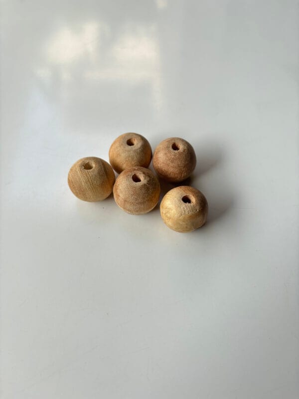 Wooden Beads 20mm - Pack of 10 beads