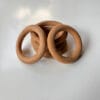 Wooden Rings 40mm - Pack of 5 rings