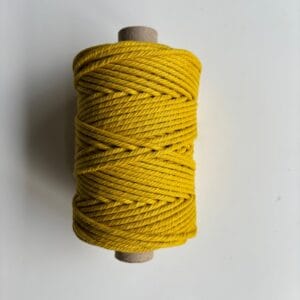 Corn Yellow 3mm Twisted