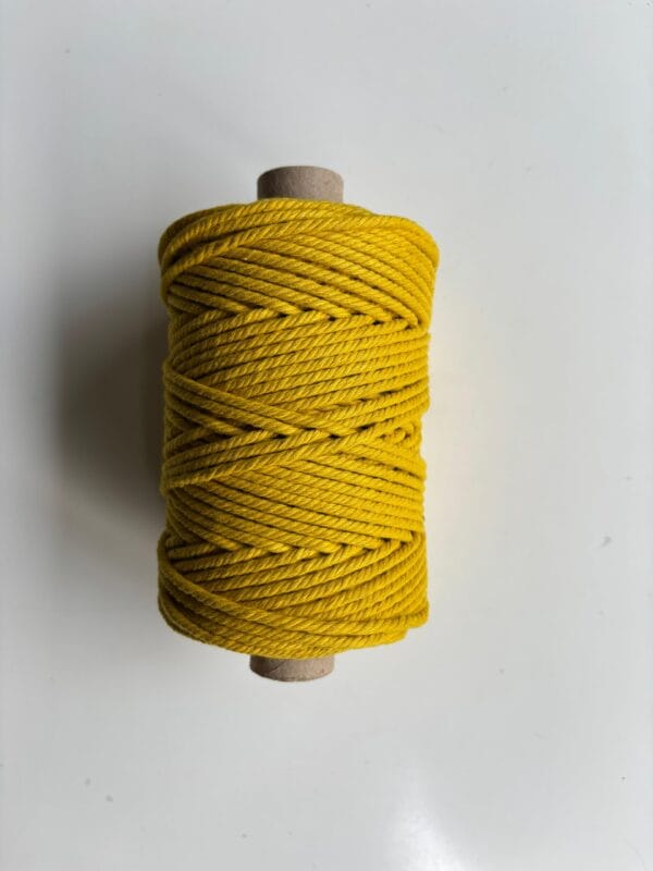 Corn Yellow 4mm Twisted