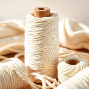 Almond Frost 2mm Twisted