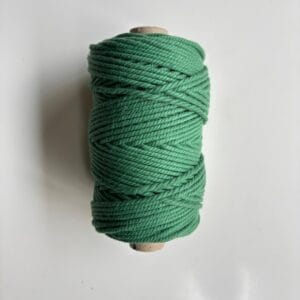 Aqua Forest Green 3mm Twisted