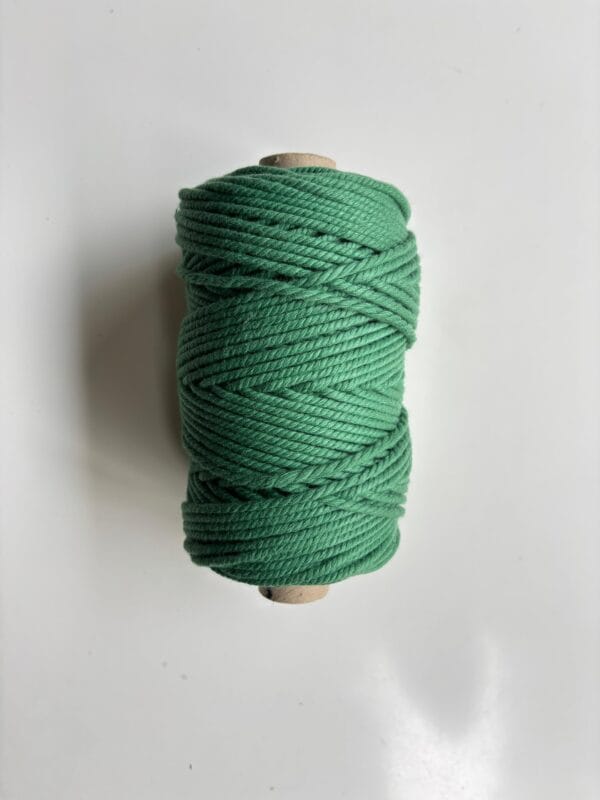 Aqua Forest Green 4mm Twisted