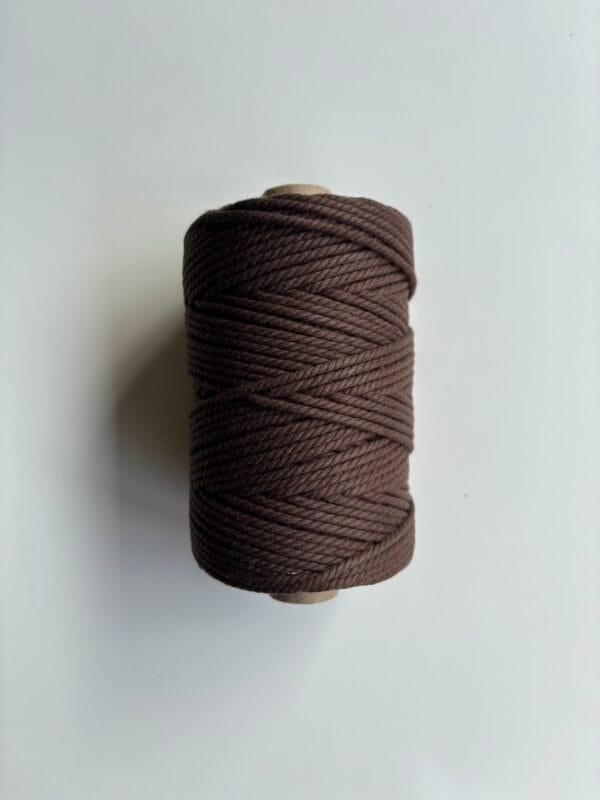 Brown 4mm Twisted Ply