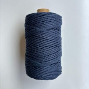 Navy Blue 3mm Single Ply