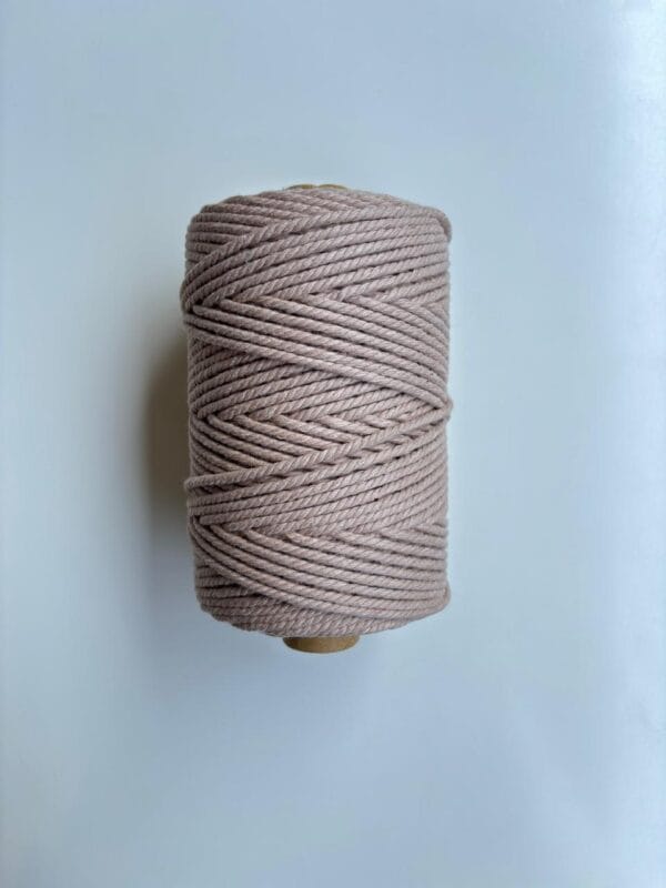 Nude 4mm Twisted Ply