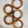Wooden Rings 70mm - Pack of 5 rings