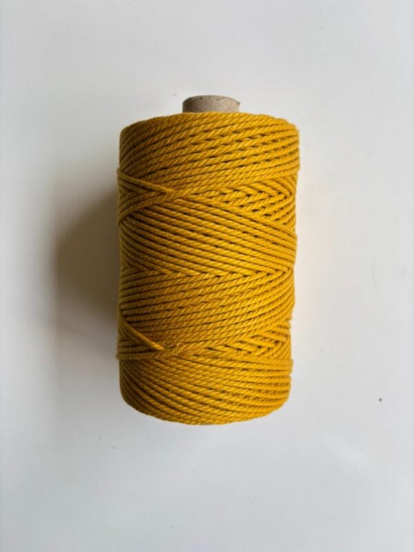Mustard 2mm Twisted