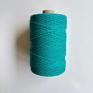 Teal 2mm Twisted