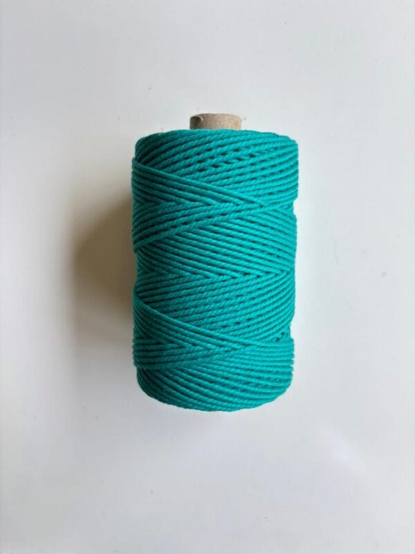 Teal 2mm Twisted
