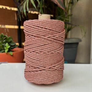 Magenta zari 3mm braided