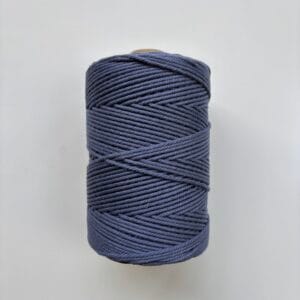 Slate Blue 2mm Twisted