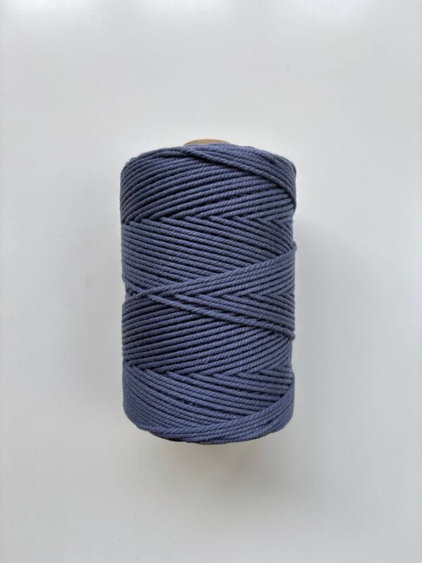 Slate Blue 2mm Twisted
