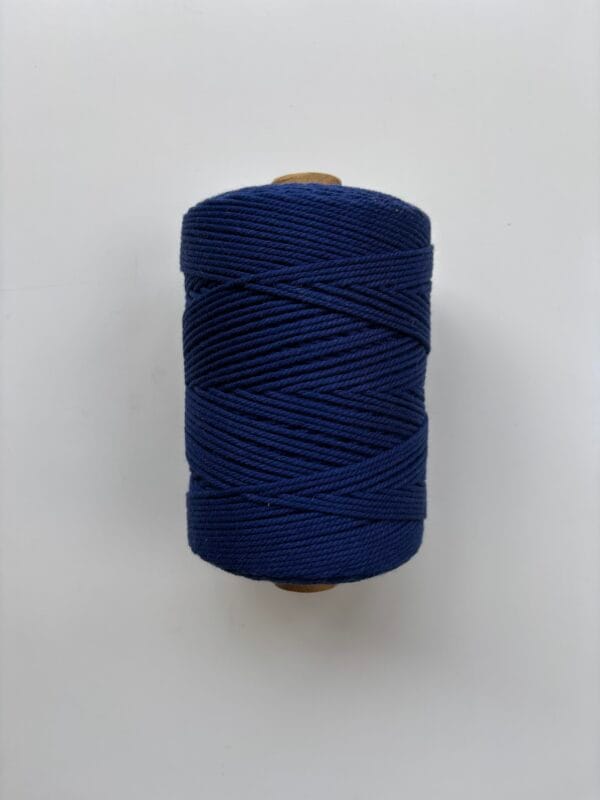 Navy Blue 2mm Twisted