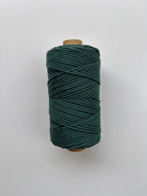 Pine green 2mm Twisted
